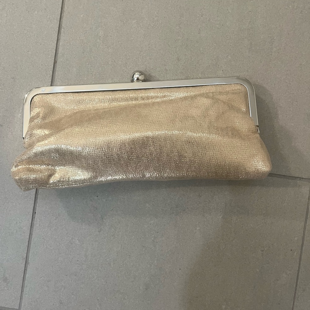 ANTONIO MELANI Shimmering Gold Clutch